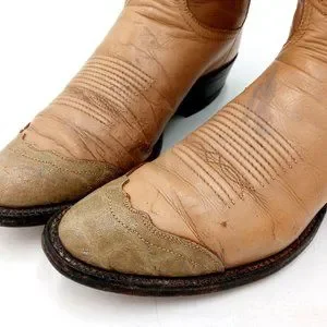Tony Lama | Shoes | Vintage Tony Lama Cowboy Boots Tan  display picture 2